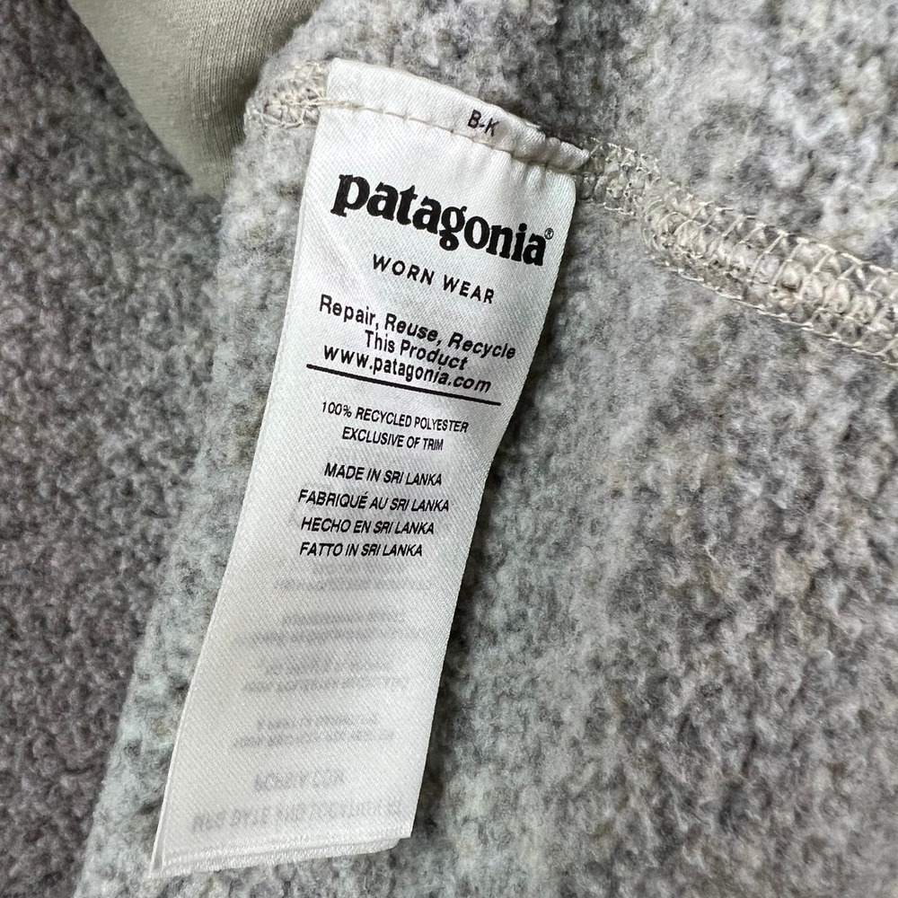 Patagonia Better Sweater Jacket Womens XL Gray Full Zip Fleece Outdoor - Picture 6 of 8